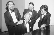 June 23 1985. Chris, Dave, Danny and Darius (AP - Richard Drew)
